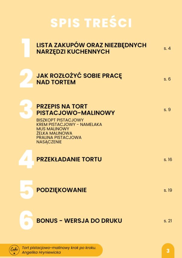 eBook: Tort pistacjowo-malinowy krok po kroku - obrazek 3